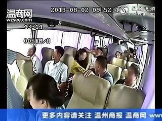 Terrible accidente de autobús en China