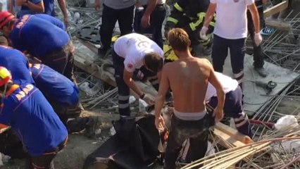 Okul İnşaatında Göçük: 1 Ölü, 3 Yaralı