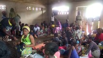 Victims of Sierra Leone floods take refuge in school
