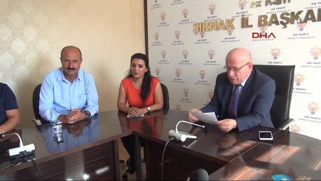 Şırnak AK Parti Şırnak İl Başkanı Aşan, İstifa Etti