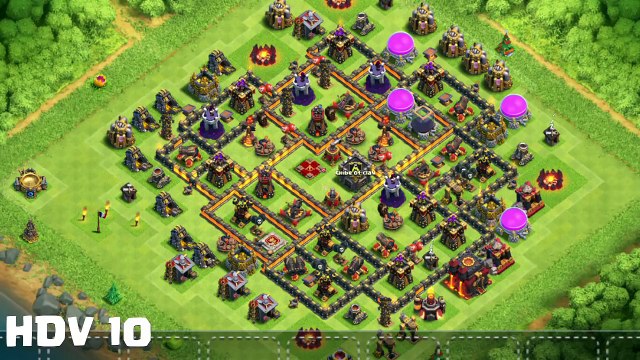 MEILLEURES BASES GDC HDV 8, 8.5, 9, 9.5, 10, & 11 | 4e Éditions | Clash of clans