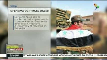 Ejército sirio lanza ofensiva imparable contra el Daesh en Deir al-Zur
