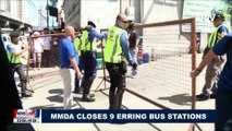 MMDA closes 9 erring bus stations