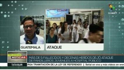 Tiroteo en hospital de Guatemala deja al menos 5 muertos