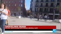 Spain: White van ploughs into crowd on Barcelona''s La Rambla, several injured