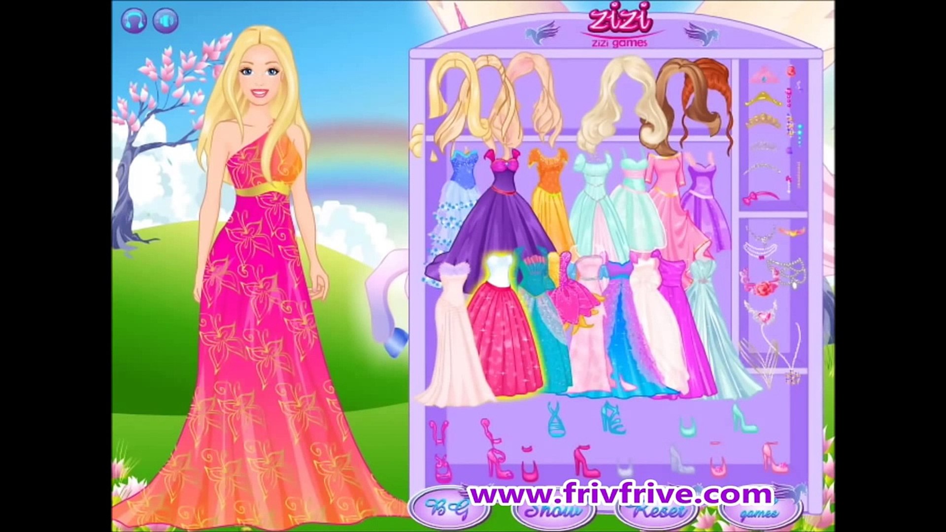 friv barbie games
