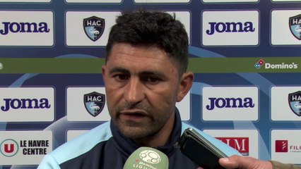 Avant HAC - Valenciennes, interview d'Oswald Tanchot