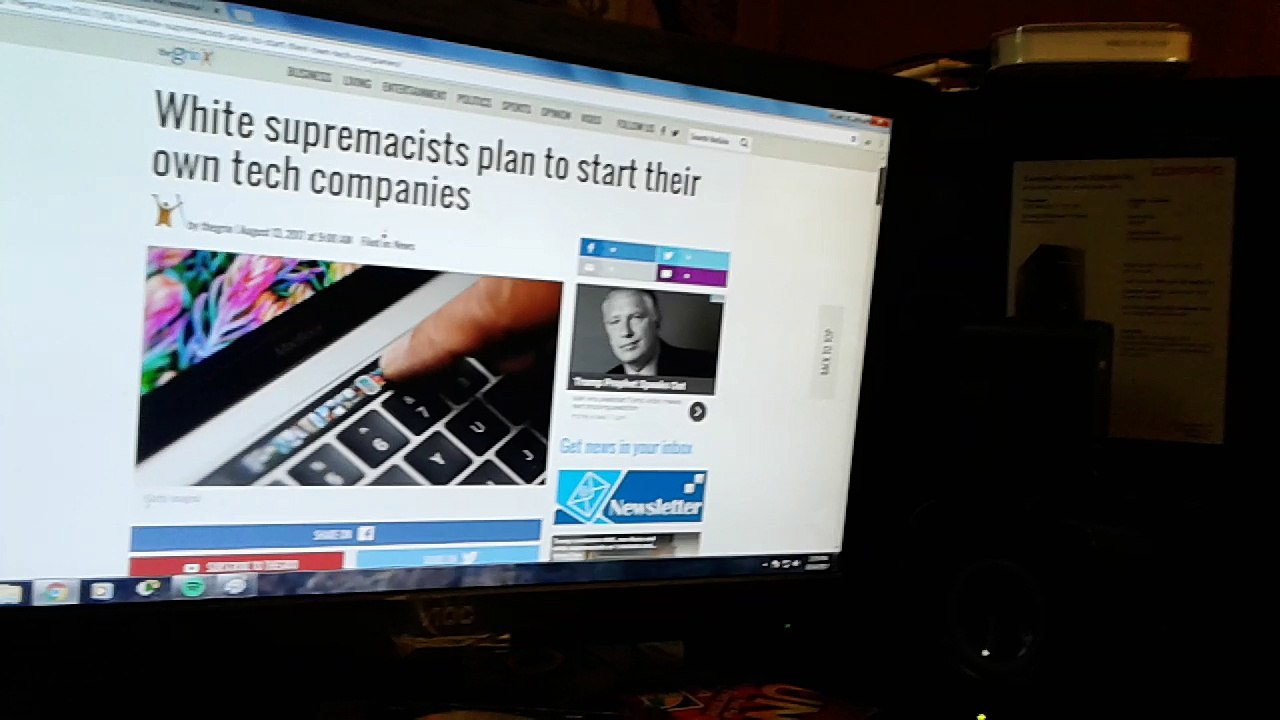 White Nationalists Starting Tech Companies on their Own When will Black People begin building a large Tech Industry