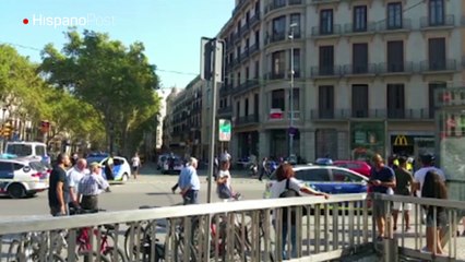Consternación por atropellamiento masivo en las Rambla, Barcelona