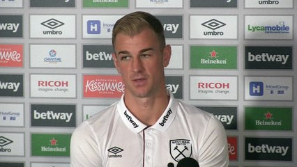Joe Hart says the goalkeeping standard in England is 'very, very high'
