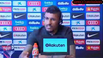 Look what Paulinho said in his presentation in Barcelona!