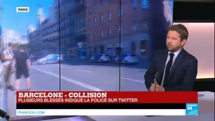 "Attentat très facile à perpétuer" - Une fourgonnette percute violemment la foule à Barcelone