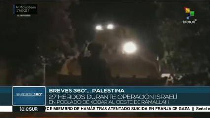 Operación israelí en Kóbar deja 27 palestinos heridos