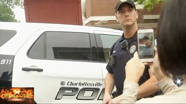 Fed-Up Cop Confronts Raging Liberal Protester in Charlottesville