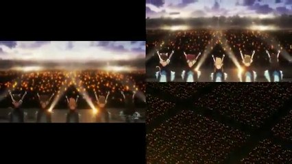 【比較】シンデレラガールズ第13話「GOIN’!!!」〔ブラッシュアップ版,BS11版,地方局版〕