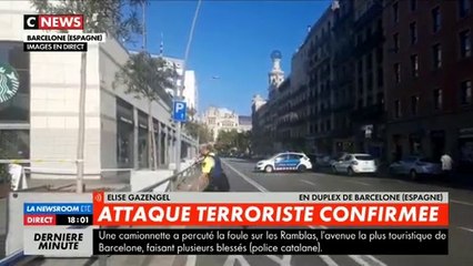 Attaque terroriste confirmée à Barcelone