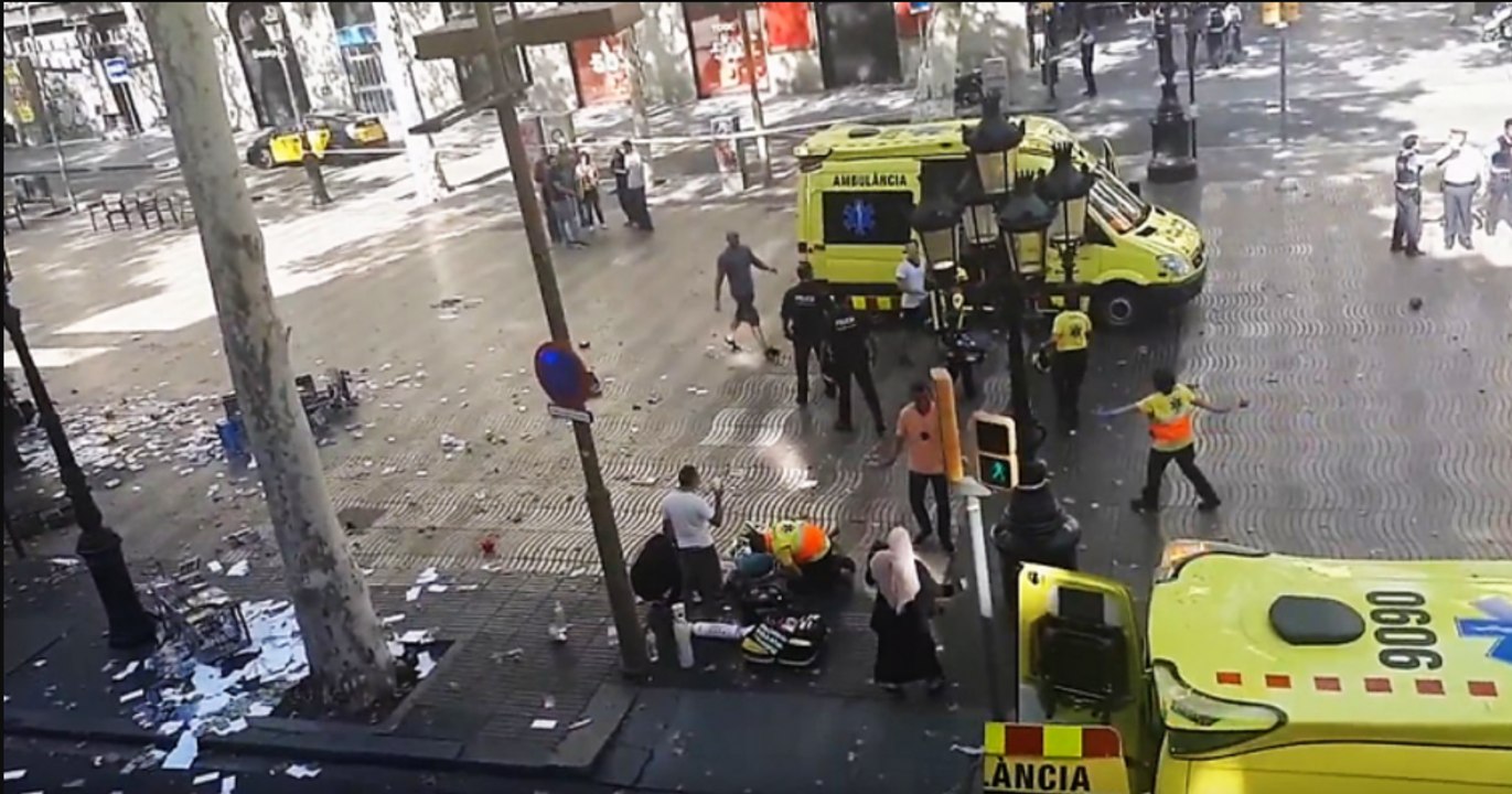 Atentado Terrorista En Barcelona, 17/08/2017