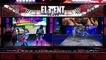 WWE 2K17 vs WWE 2K16 Comparison New Day Entrance & AJ Styles, Bubba Ray & More Screens