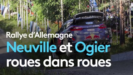 Rallye d'Allemagne : Neuville et Ogier roues dans roues