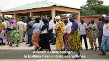 Attentat à Ouagadougou: le Burkina Faso enterre ses victimes