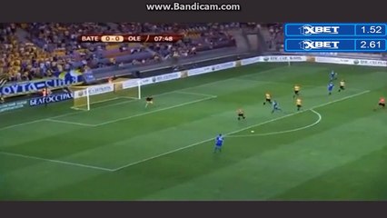 Mirko Ivanic Goal - Bate vs Oleksandriya 1-0 17.08.2017 (HD)