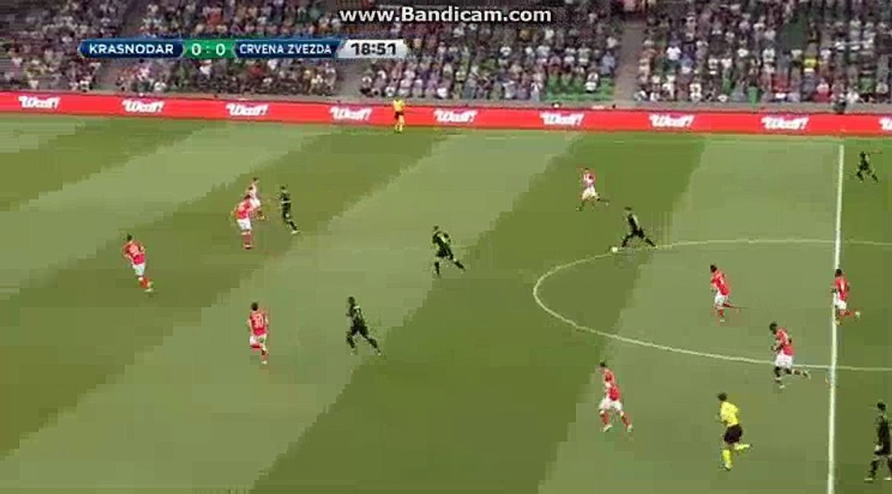 Ivan Ignatyev Goal FK Ktasnodar (Rus) 1-0 Fk Crvena zvezda (Srb) 17.08.2017
