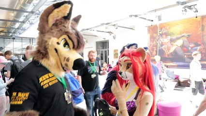 Berlin: les amateurs de costumes à poils réunis à l'Eurofurence