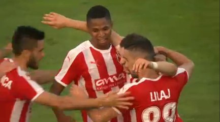 Liridon Latifi Goal Dinamo Zagreb (Cro) 0-1 FK Skenderbeu (Alb) 17.08.2017