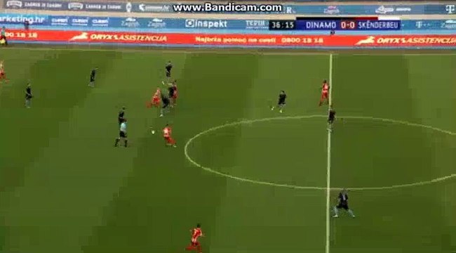 Liridon Latifi Goal GNK Dinamo Zagreb (Cro) 0-1 Skenderbeu Korce (Alb) 17.08.2017