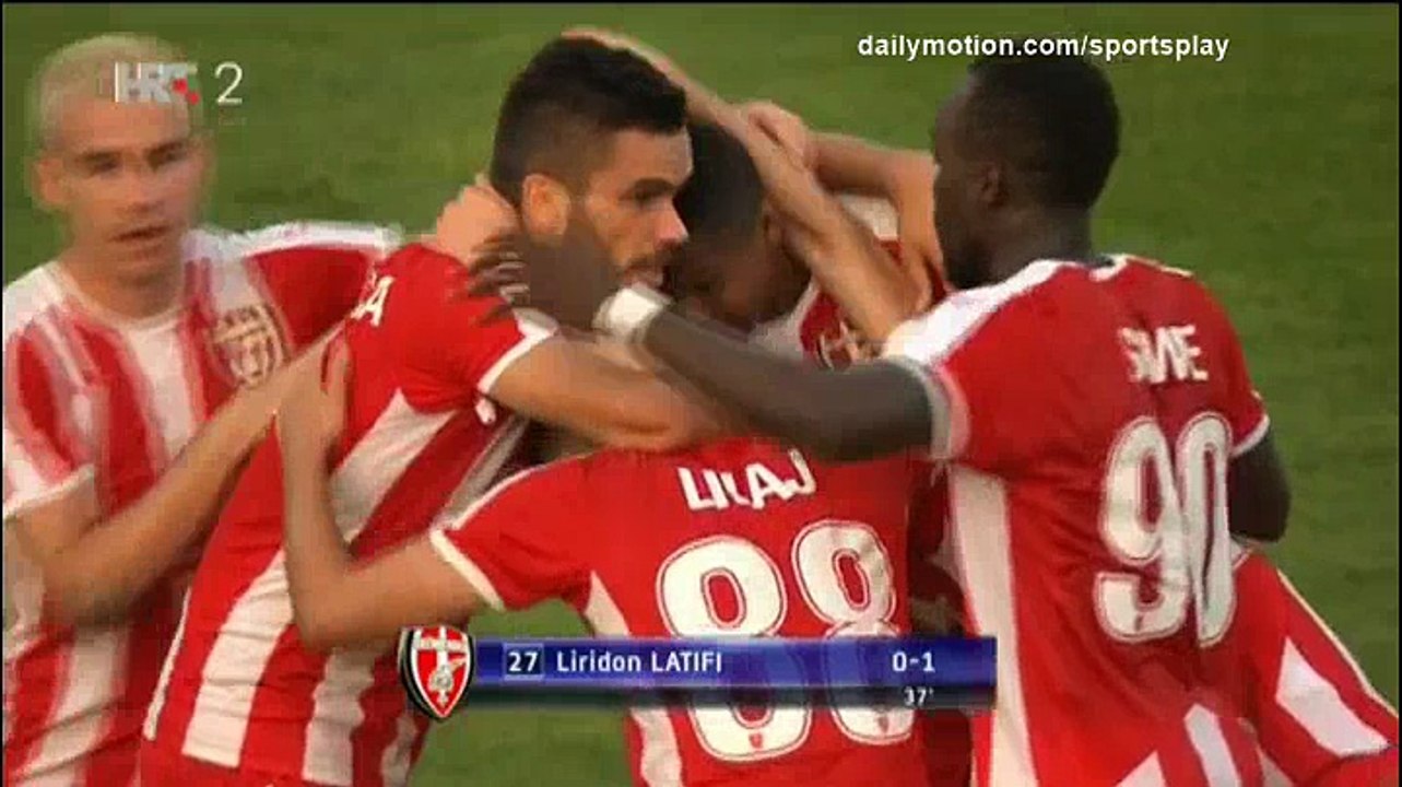 Liridon Latifi Goal HD - Dinamo Zagreb 0 - 1 Skenderbeu - 17.08.2017 (Full Replay)