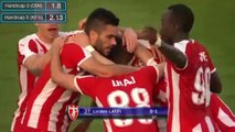 Liridon Latifi Goal - Dinamo Zagreb vs Skenderbeu Korca 0-1 - EUROPA LEAGUE 17-18 - 17 August 2017