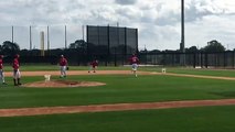 Matt Albers, Joe Nathan and Oliver Pérez cover first base