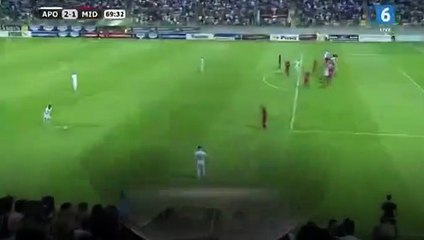 Jander Ribeiro Santana Santana GOAL HD - Apollon (Cyp) 2-1 Midtjylland (Den) 17.08.2017