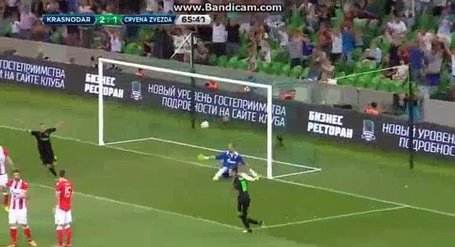 Sergie Petrov Goal FK Krasnodar (Rus) 3-1 Fk Crvena zvezda (Srb) 17.08.2017