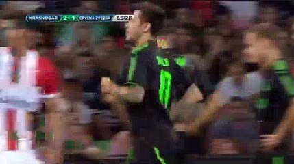 Sergej Petrov Goal HD - Krasnodar (Rus)	3-1	FK Crvena zvezda (Srb) 17.08.2017