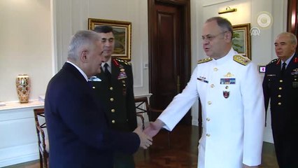 Başbakan Yıldırım, Kuvvet Komutanlarını Kabul Etti