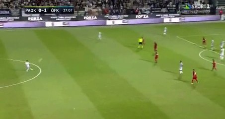 Leo Matos Super Goal HD - PAOK (Gre) 1-1 Ostersunds (Swe)