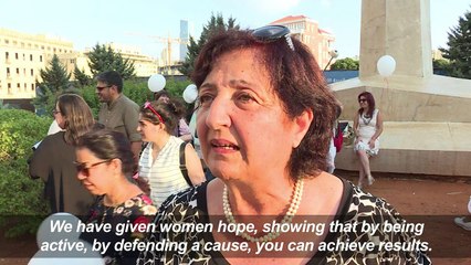 Activists celebrate in Beirut as Lebanon scraps reviled rape law