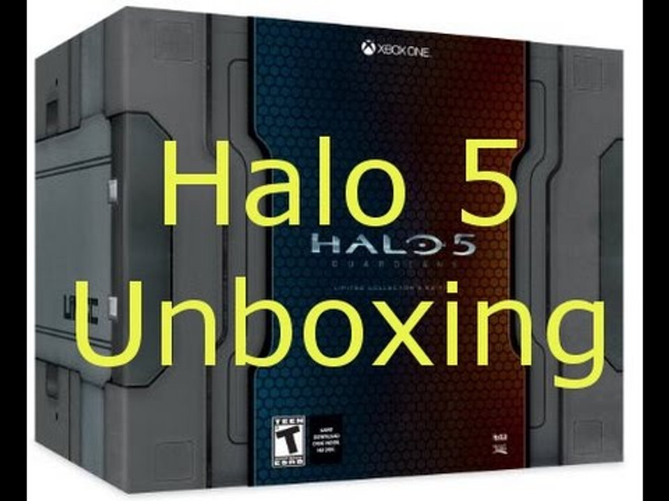 Halo 5: Limited Collectors Edition Unboxing