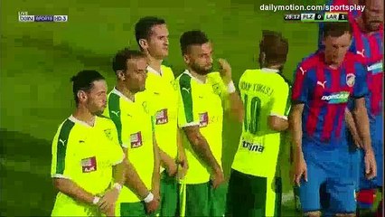 Marek Bakos Goal HD - Plzen 1 - 1 AEK Larnaca - 17.08.2017 (Full Replay)
