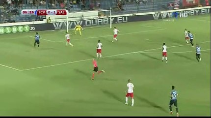 George Tucudean Goal HD - FC Viitorul (Rou) 1-1 Salzburg (Aut) 17.08.2017