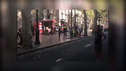Barcelona terror attack - Shocking images