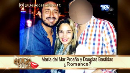 Douglas Bastidas y María del Mar Proaño ¿Amigos o algo más?