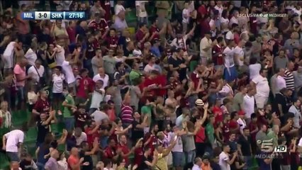 Andre Silva Second Goal - AC Milan vs Shkendija 3-0  17.08.2017 (HD)