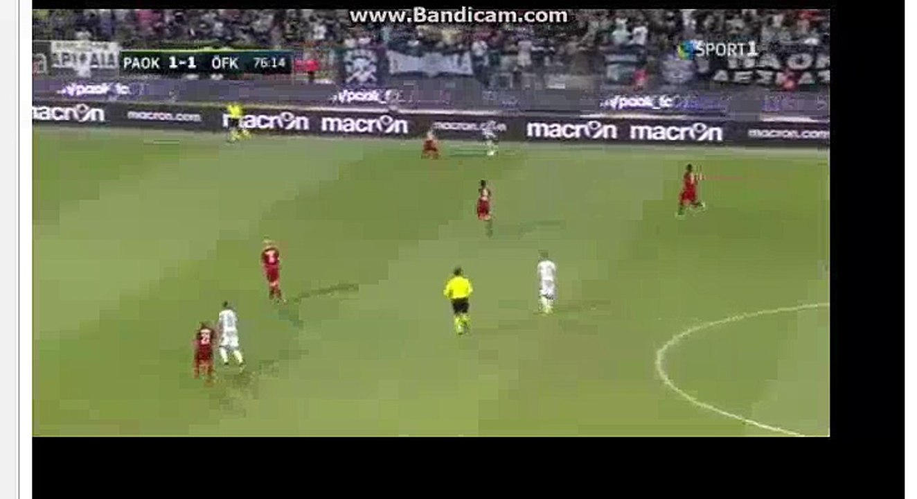 Aleksandar Prijovic Goal PAOK (Grc) 2-1 Ostersunds FK (Swe) 17.08.2017