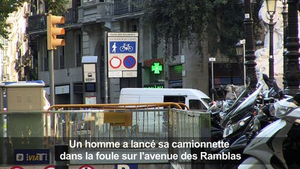 Barcelone: un témoin raconte l'attaque qui a fait 13 morts