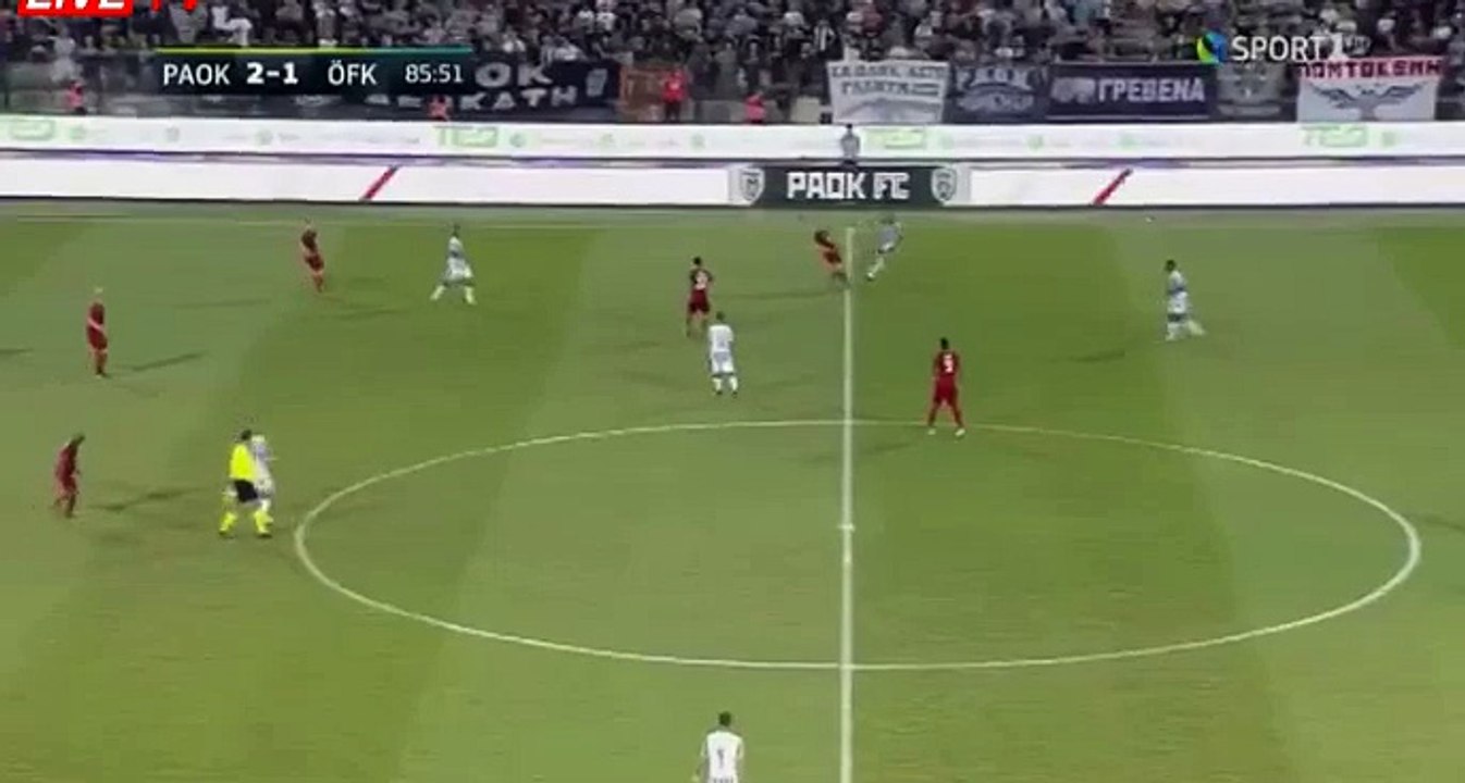 Prijovic A. (Penalty) Goal HD - PAOK (Gre) 3-1 Ostersunds (Swe) 17.08.2017