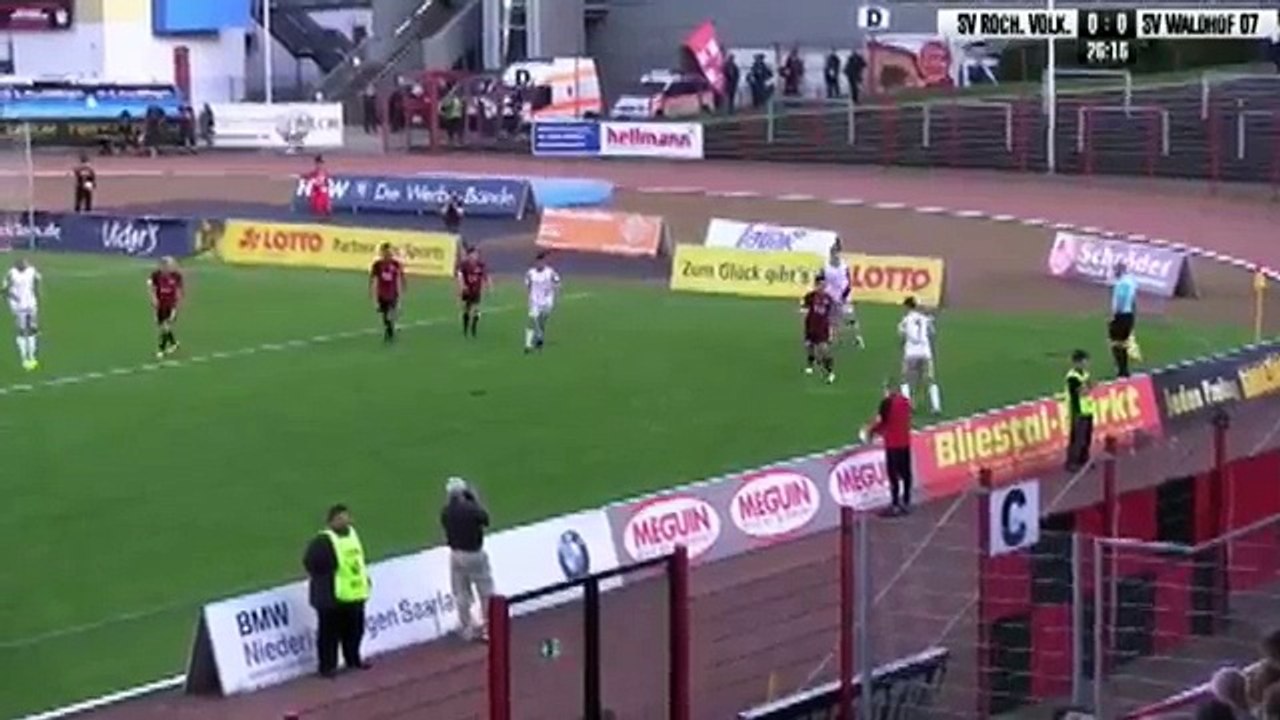 Röchling Völklingen 0:1 Waldhof (German Regionalliga (South-West) )