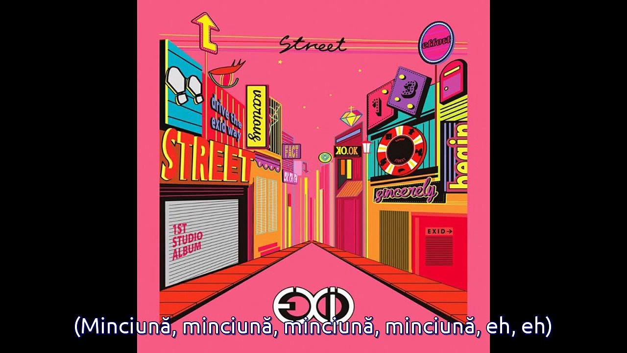 EXID (이엑스아이디) - L.I.E (엘라이) [Romanian sub]