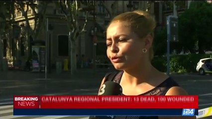 i24NEWS DESK | Catalunya regional president: 13 dead, 100 wounded | Thursday, August 17th 2017